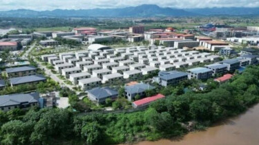 Myanmar scam centre raid sends hundreds fleeing to Thailand