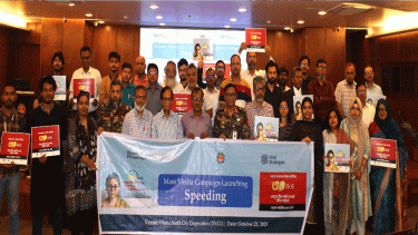 First mass media campaign on vehicle speed limits launched in Dhaka