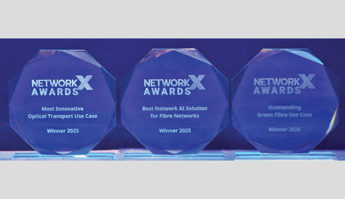 Huawei wins three awards at Network X 2025
