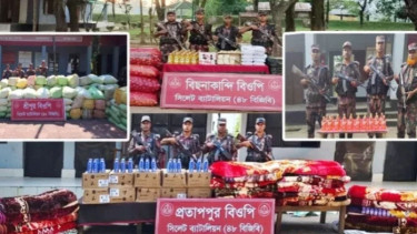 BGB seizes Indian goods worth Tk1.61 crore in Sylhet