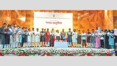 Elected CUCSU leaders take oath