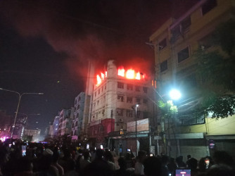 Mirpur community centre fire contained