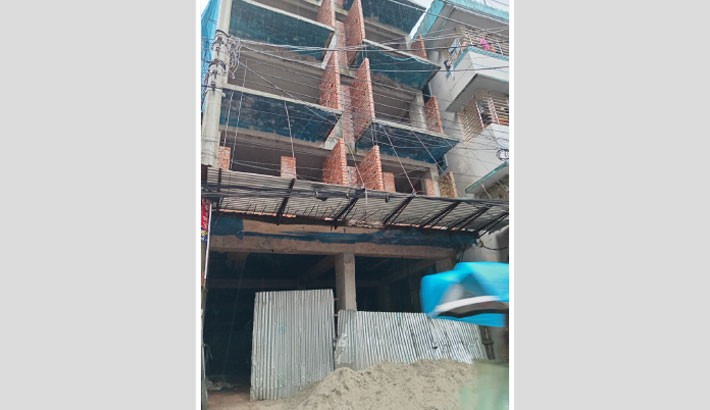 Illegal construction on government land sparks outrage in Sirajganj