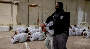 Footage exposes Israeli abuse of Palestinian prisoners in Negev prison