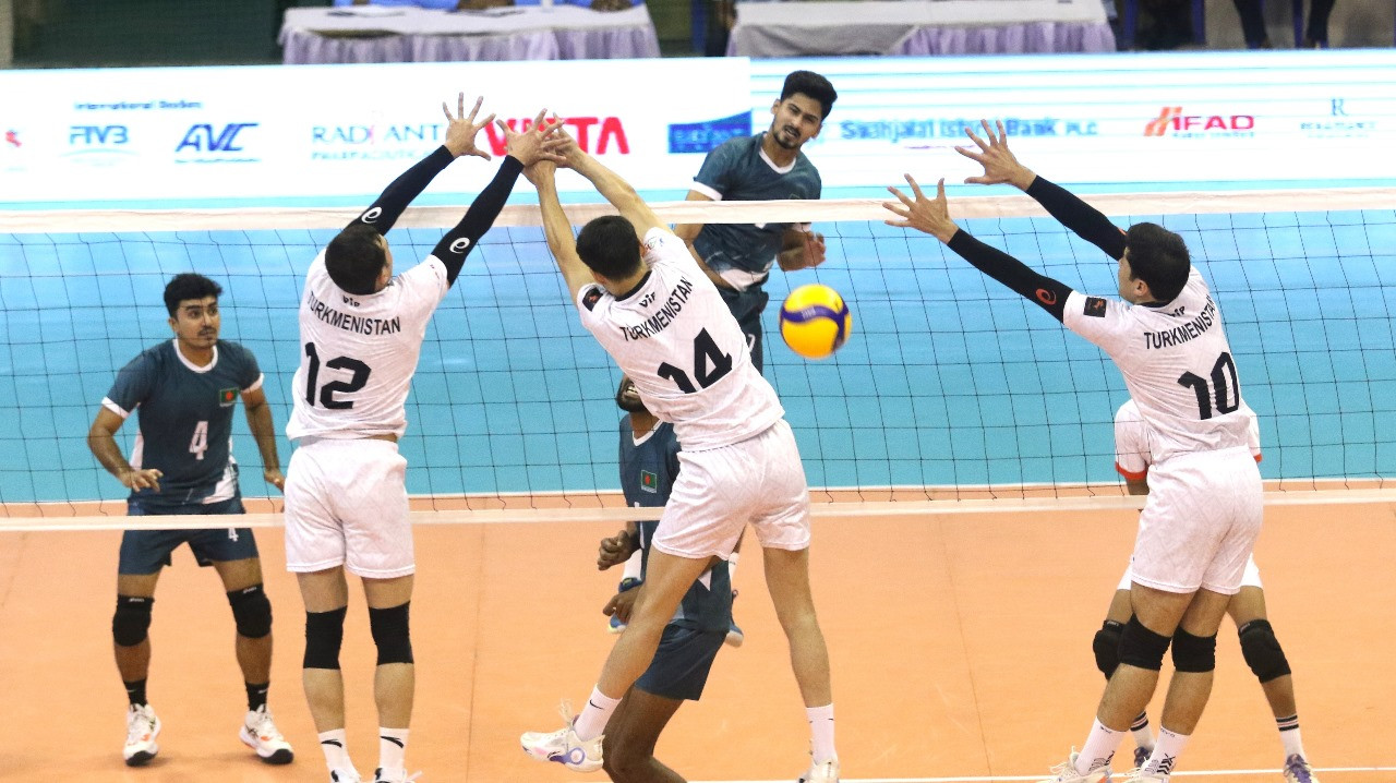 Bangladesh lost in a close fight against Turkmenistan