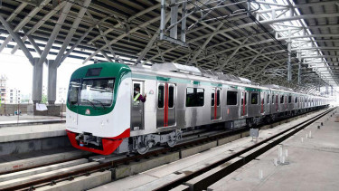 Metro rail service resumes between Uttara and Agargaon after brief halt