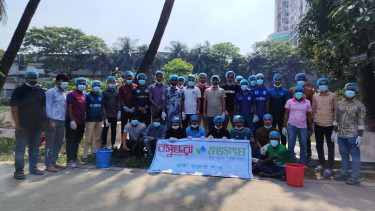 Clean-up drive held at Dhaka College