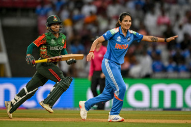 Bangladesh set 126-run target for India in rain-affected match