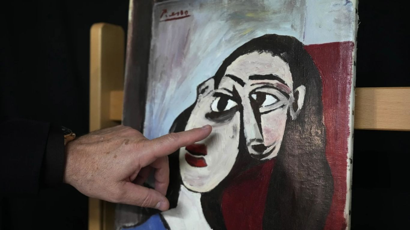 Italian family believes painting found in a dump in 1960s is a Picasso and seeks authentication