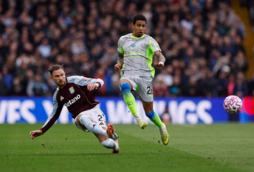 Cash on target as Villa hand Man City their first defeat since August