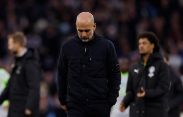Guardiola satisfied with Man City's performance despite loss at Villa