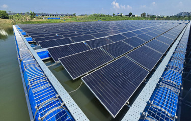 Walton installs BD’s largest floating solar power plant