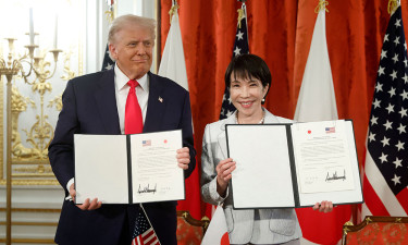 Takaichi, Trump swap praise for 'new golden age' of ties