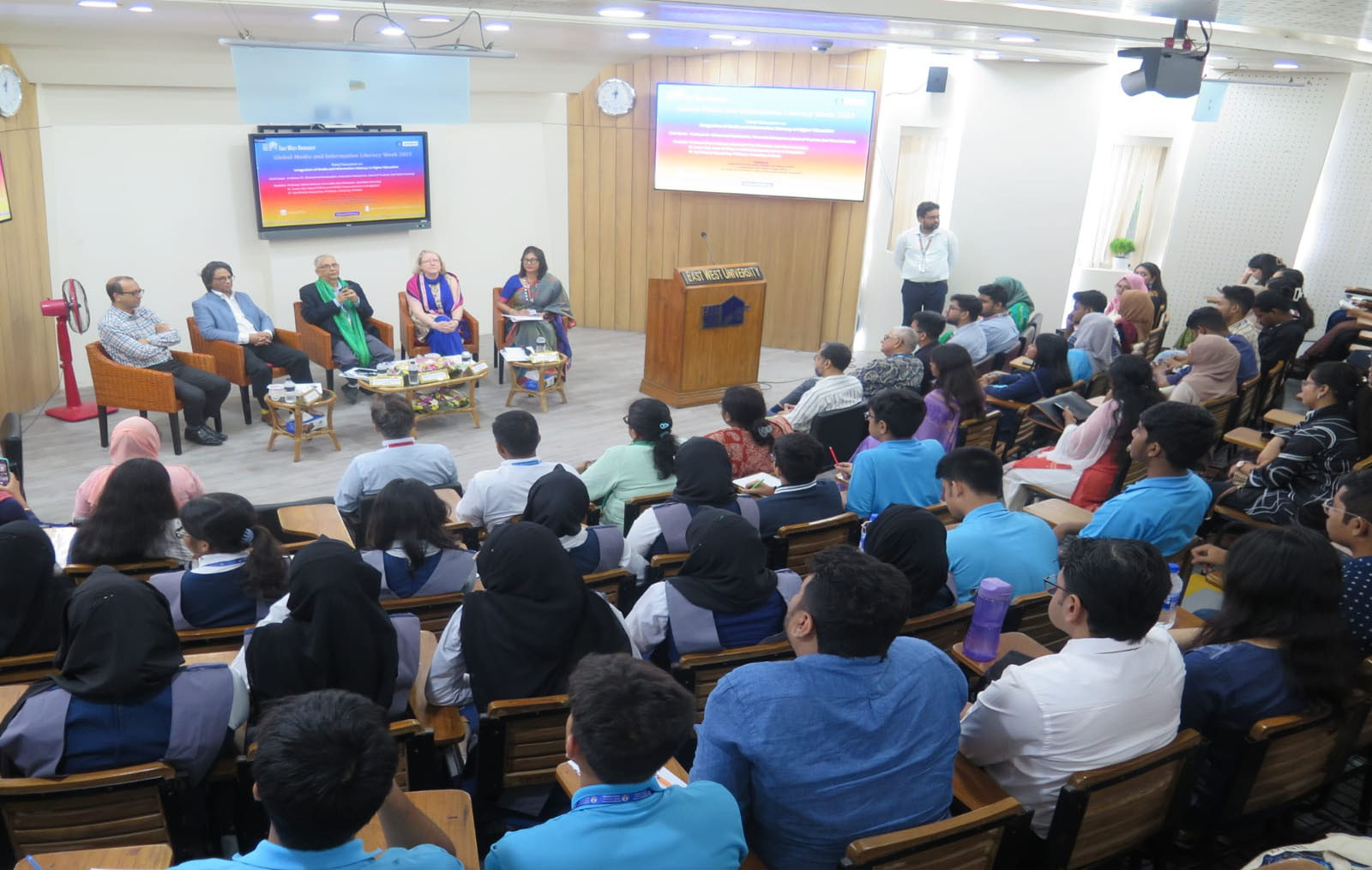 East West University celebrates global MIL week