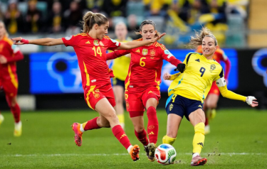 Spain cruise past Sweden into Women's Nations League final