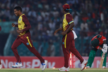 Bangladesh suffer 14-run defeat as Windies seal T20I series
