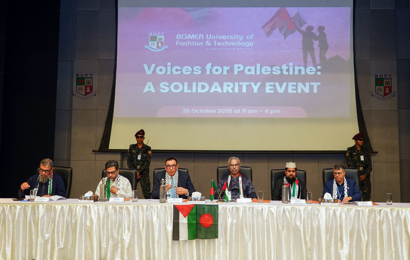 Voices for Palestine: A solidarity event held at BUFT