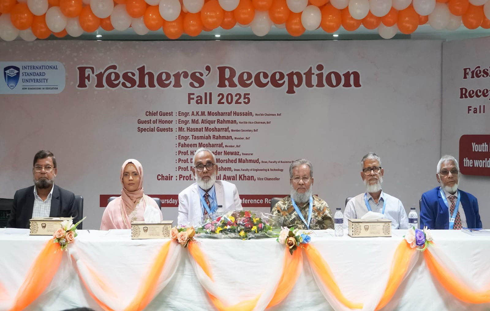 ISU welcomes new students in a festive atmosphere