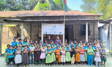 Shuvosangho school illuminates a remote village in Gaibandha with the light of knowledge