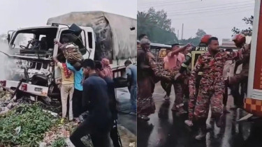 13 soldiers injured as military truck crashes in Bogura