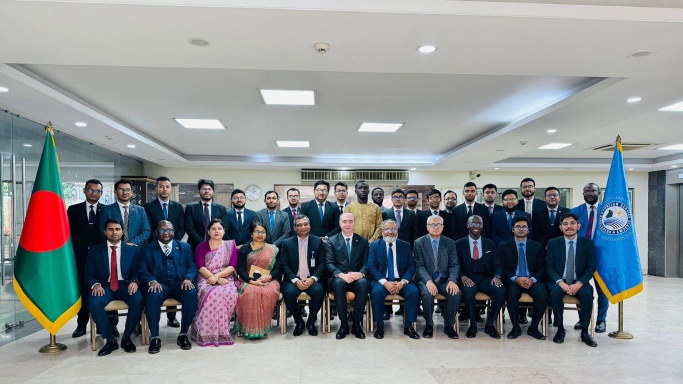 Kosovo Ambassador engages young diplomats in Dhaka