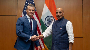 US signs 10-year defence pact with India, Hegseth says