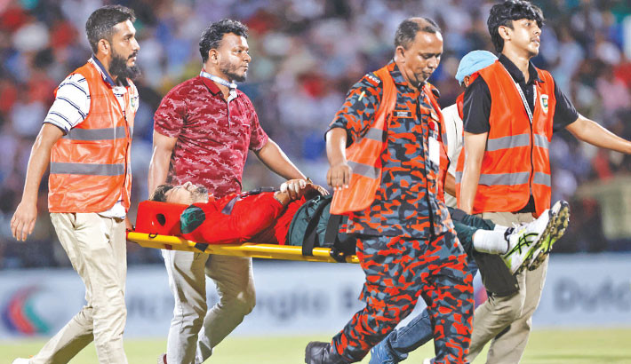 Sohan hospitalised, Shoriful suffers hamstring injury