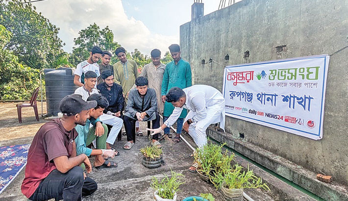 Awareness campaign and larvae destruction drive launched in Rupganj