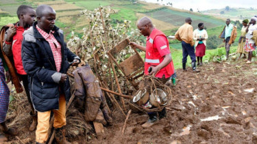 Landslide kills at least 13 in western Kenya