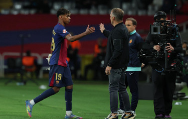 Flick will 'protect' Barca teen star Yamal