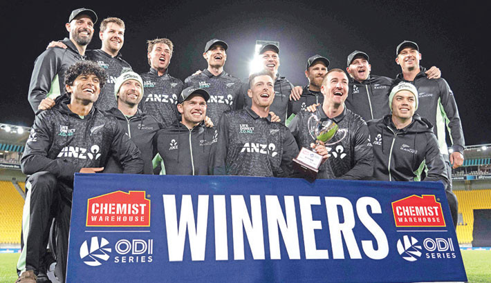 New Zealand seal ODI series sweep