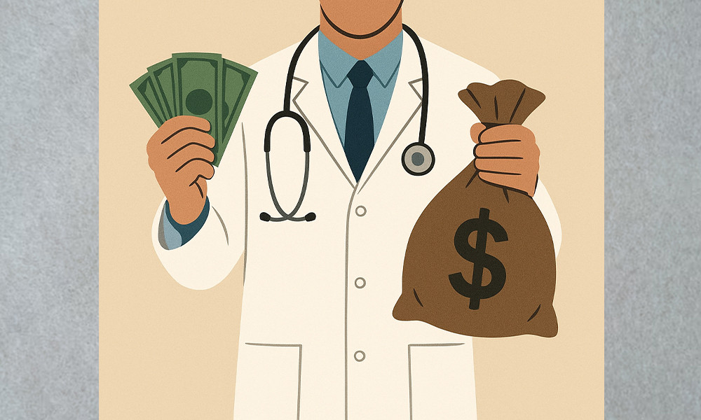 Top doctors are also champions at tax evasion