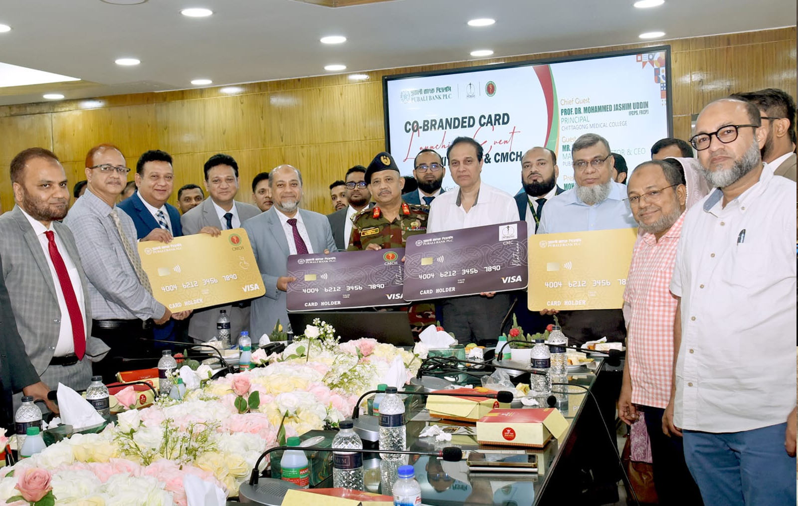 Pubali Bank, CMC & CMCH launch co-branded credit Card