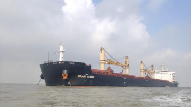 Another shipment of over 60,000mt of US wheat arrives at Ctg port