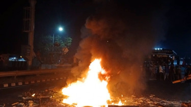 BNP rival candidate’s supporters block Dhaka-Mawa Expressway