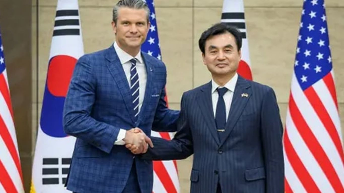 S Korea says North fired artillery rockets during Hegseth visit