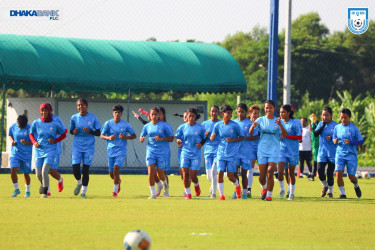 Chattogram camp returns as female footballers intensify Asian Cup preparations