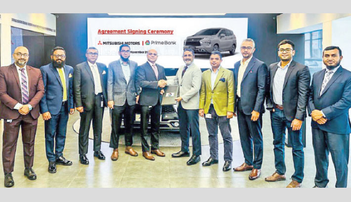 Prime Bank customers to enjoy discounts on Mitsubishi vehicles