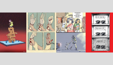 Cartoons Portray Equality