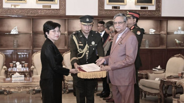 President receives credentials of Thai Ambassador