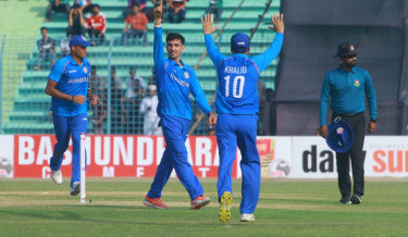 Afghanistan crush Bangladesh by 102 runs to level series