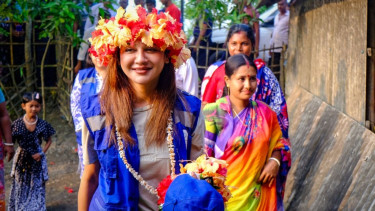 Jaya Ahsan visits climate-affected communities in Khulna ahead of COP30