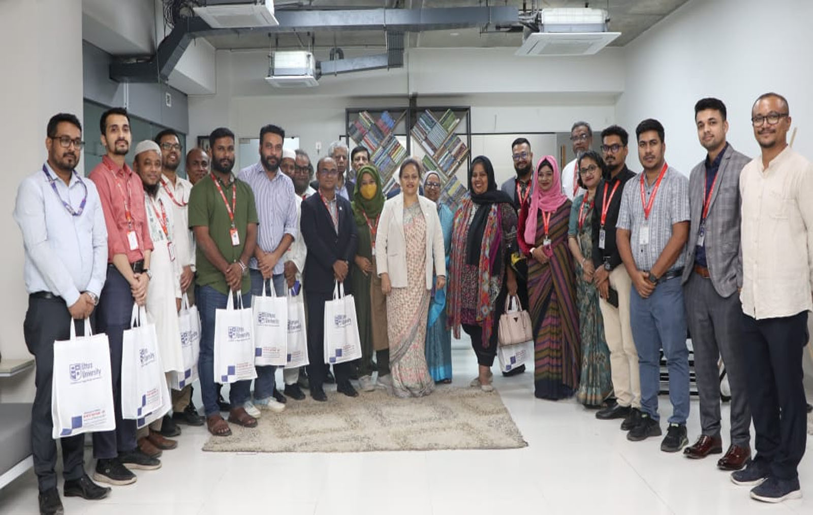 BUFT and Uttara University hold proctorial collaboration meeting