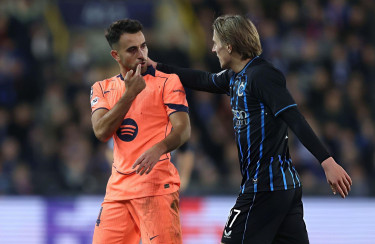 Garcia broken nose adds to Barca defensive worries