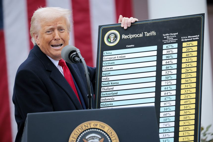 Trump, in shift, acknowledges Americans are paying ‘something’ for tariffs