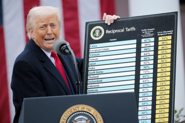 Trump, in shift, acknowledges Americans are paying ‘something’ for tariffs