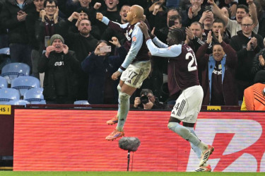 Villa edge Maccabi Tel Aviv in fraught match