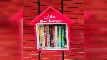 ‘Little Free Libraries’ adorn walls across DU