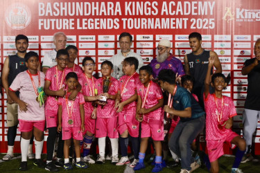 Three champions emerge as Bashundhara Kings Academy Future legends Tournament concludes