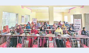 Sewing machines bring hope to Chuadanga border women